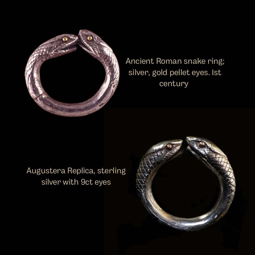 Roman Snake Ring