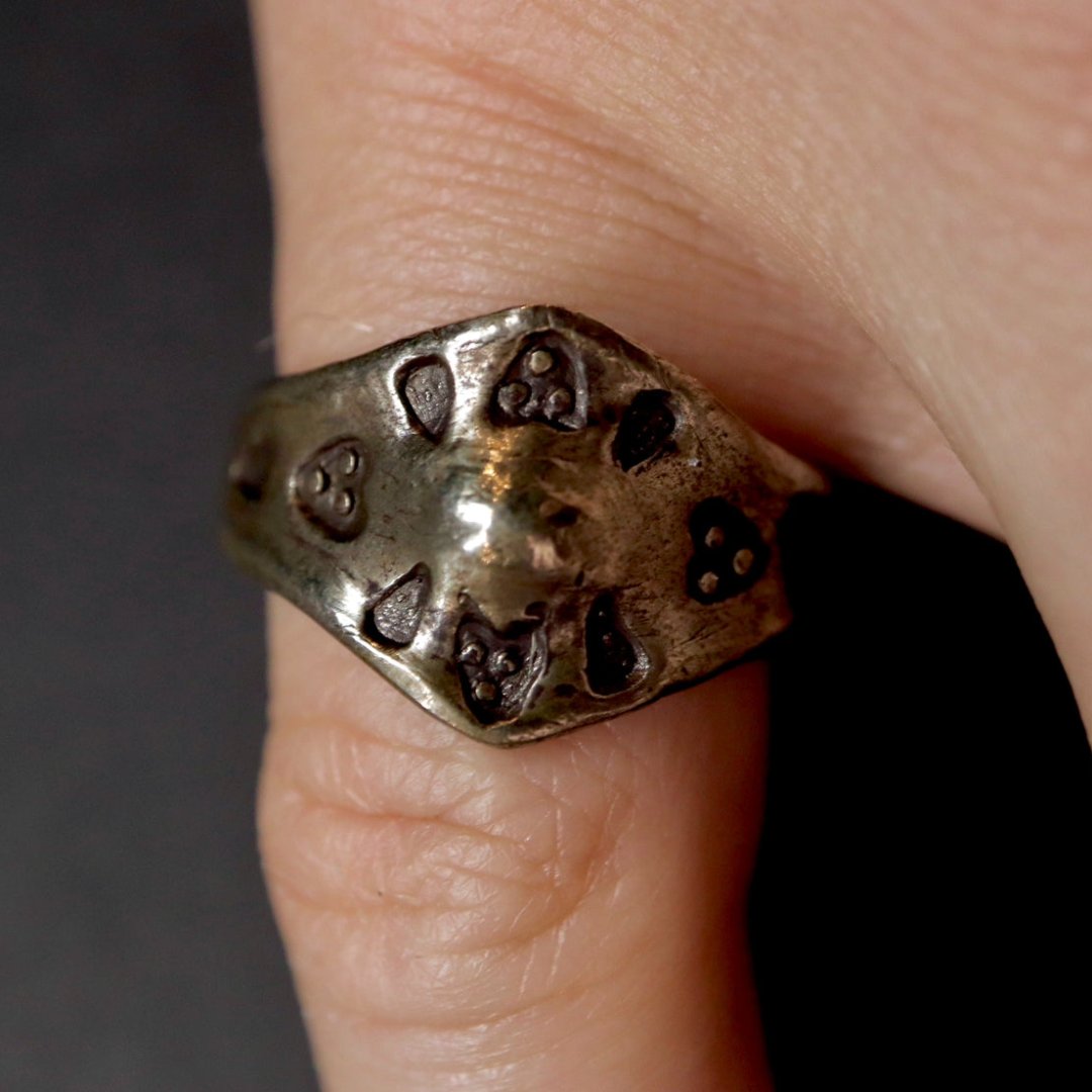 Viking Lozenge Bezel Ring