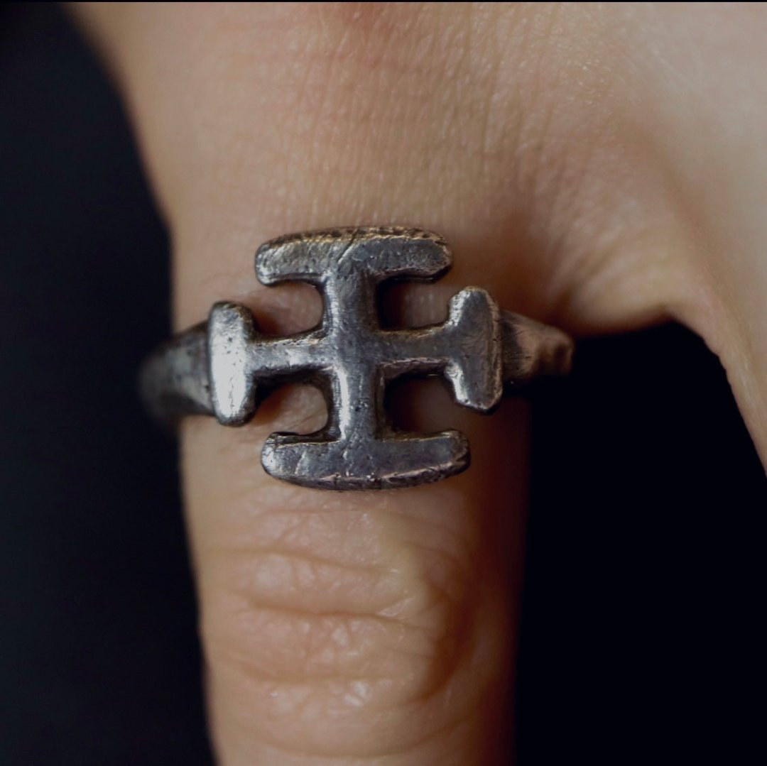 Cross Potent Ring