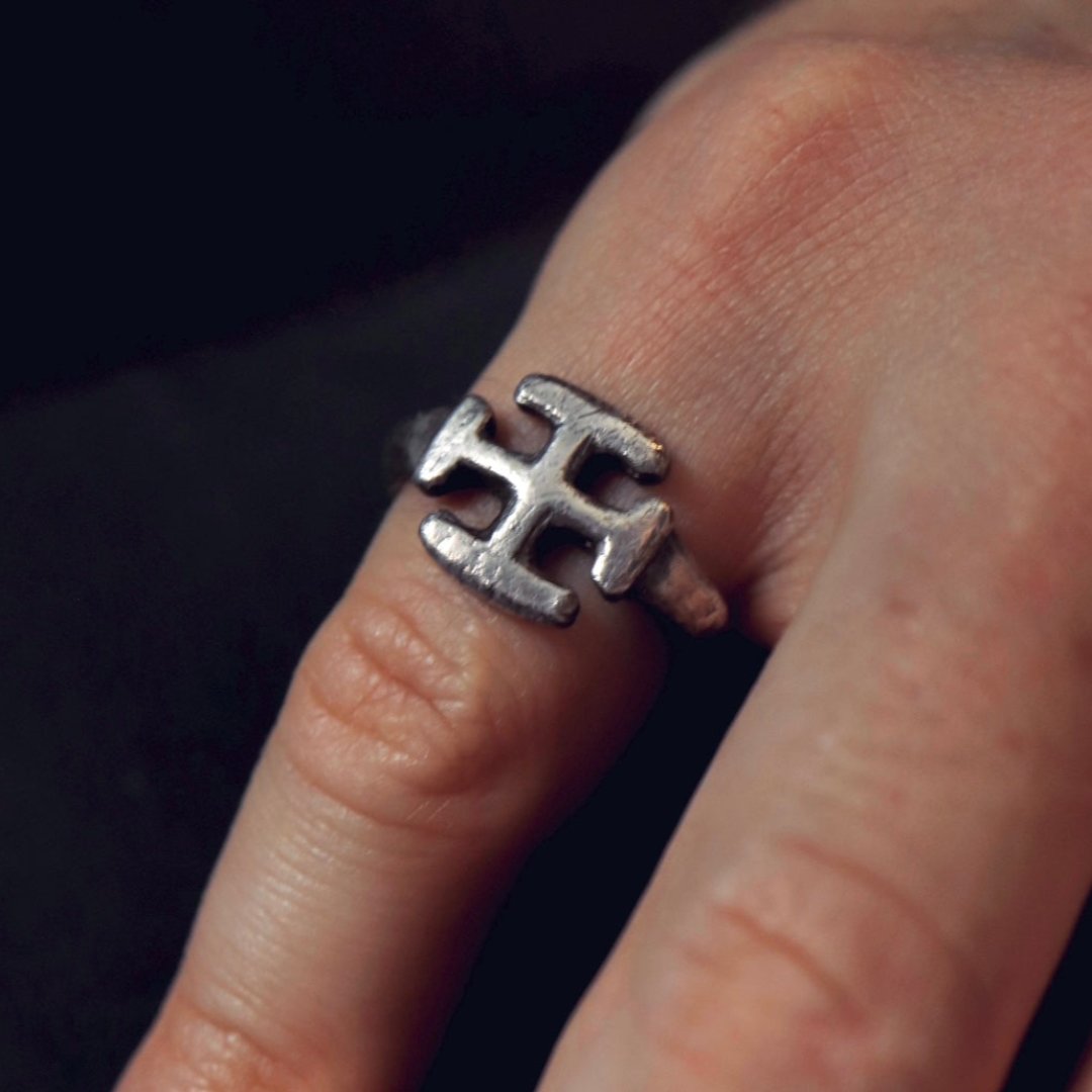 Cross Potent Ring